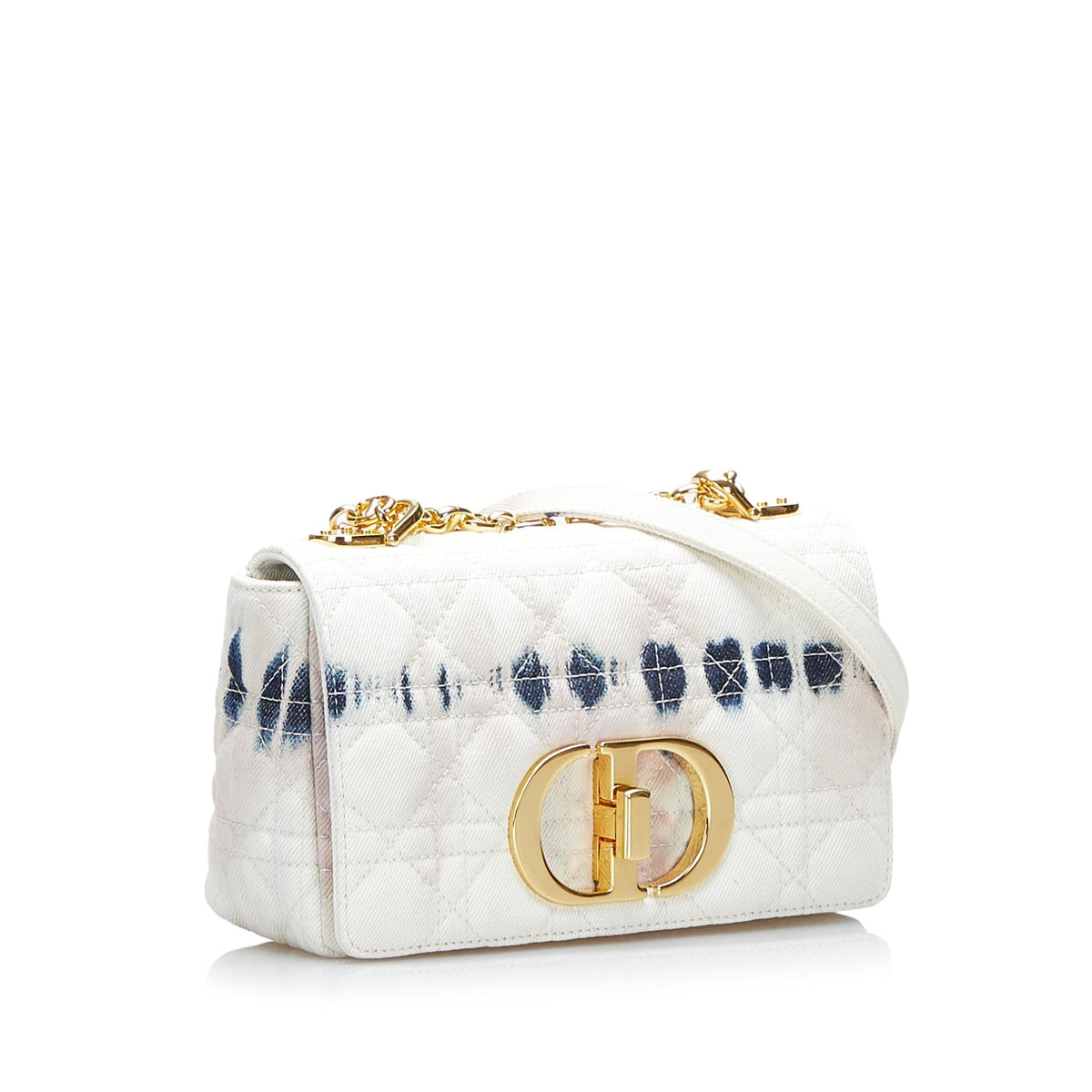 Dior Small Tie Dye Denim Caro Rovelle Bags