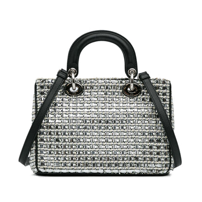 Dior Small Tweed Patch Diorissimo Tote (SHG-HovcIt) Rovelle Bags