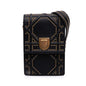 Dior Studded Leather Vertical Diorama Crossbody Rovelle Bags