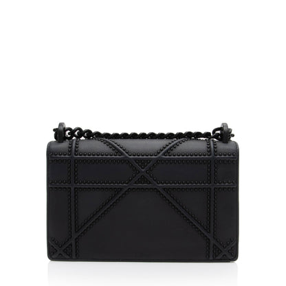 Dior Matte Calfskin Studded Diorama Small Shoulder Bag (SHF-oMRVIQ) Rovelle Bags