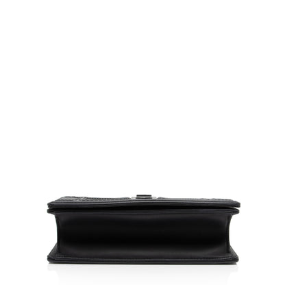 Dior Matte Calfskin Studded Diorama Small Shoulder Bag (SHF-oMRVIQ) Rovelle Bags