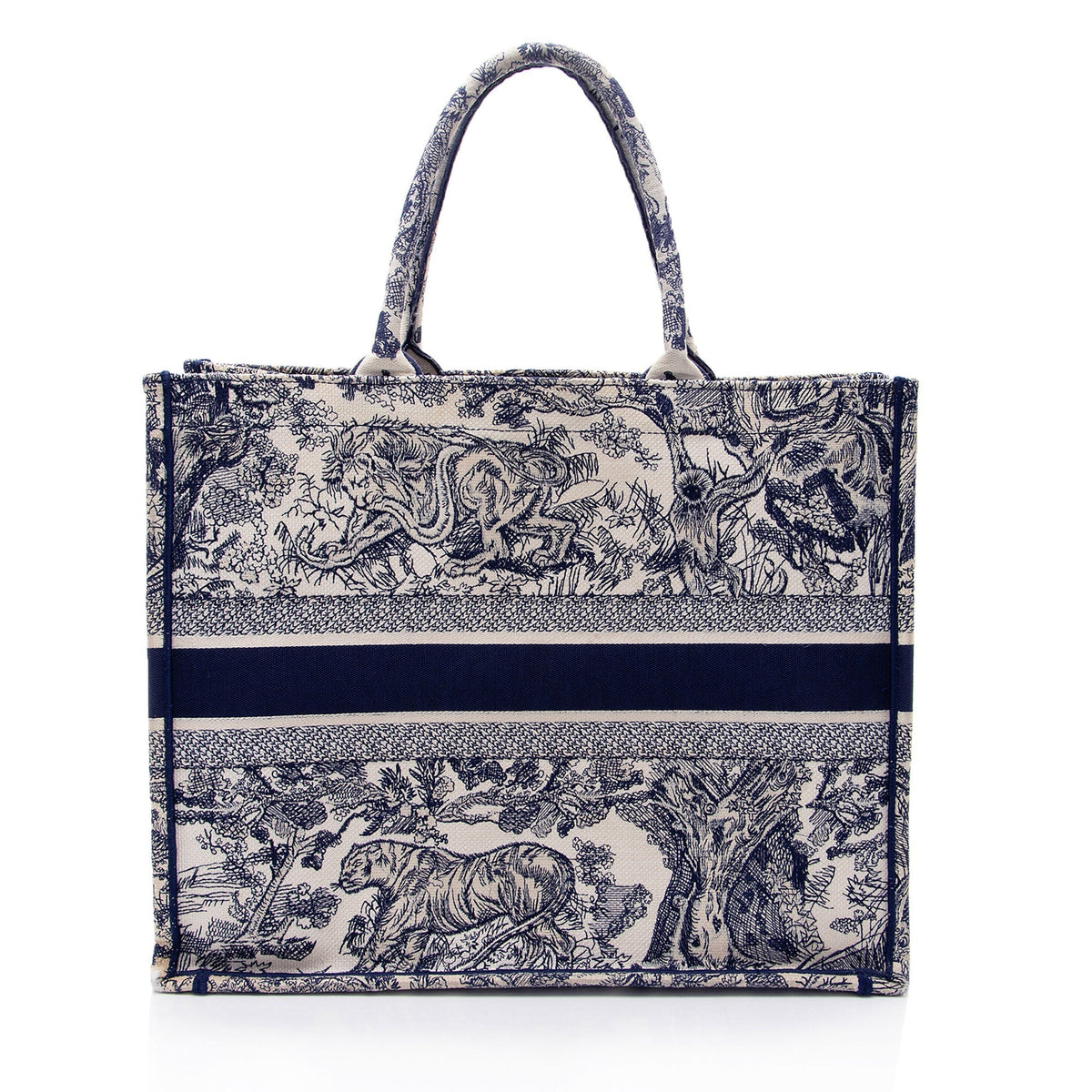 Dior Toile De Jouy Large Book Tote Rovelle Bags
