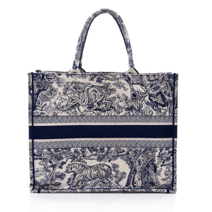 Dior Toile De Jouy Large Book Tote Rovelle Bags