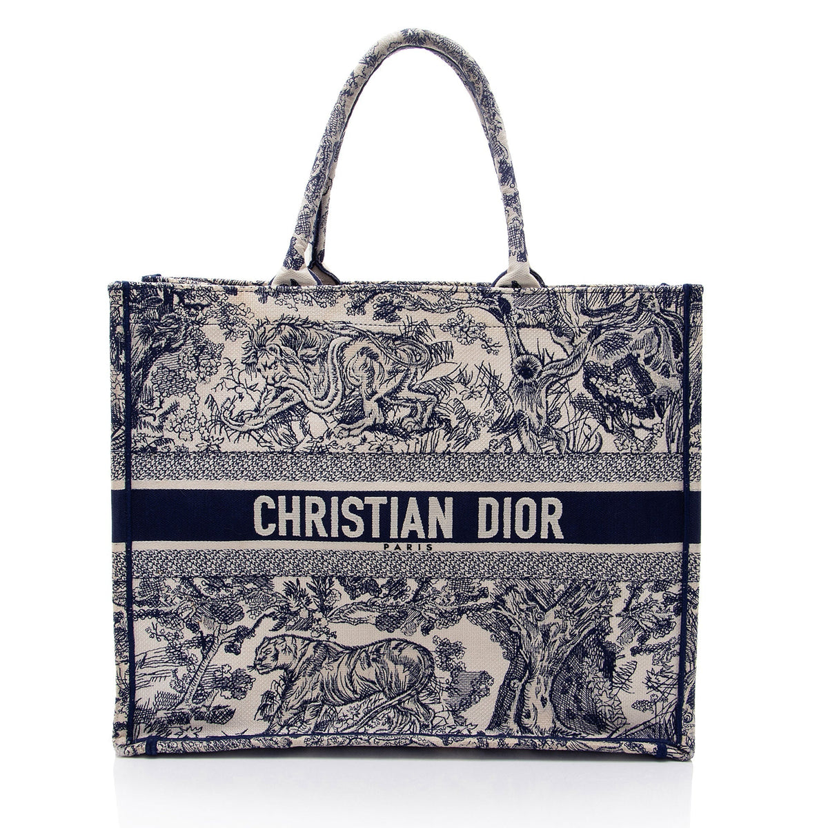 Dior Toile De Jouy Large Book Tote Rovelle Bags