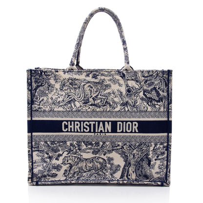 Dior Toile De Jouy Large Book Tote Rovelle Bags