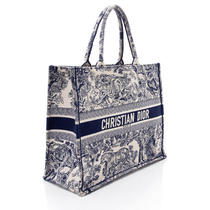 Dior Toile De Jouy Large Book Tote Rovelle Bags