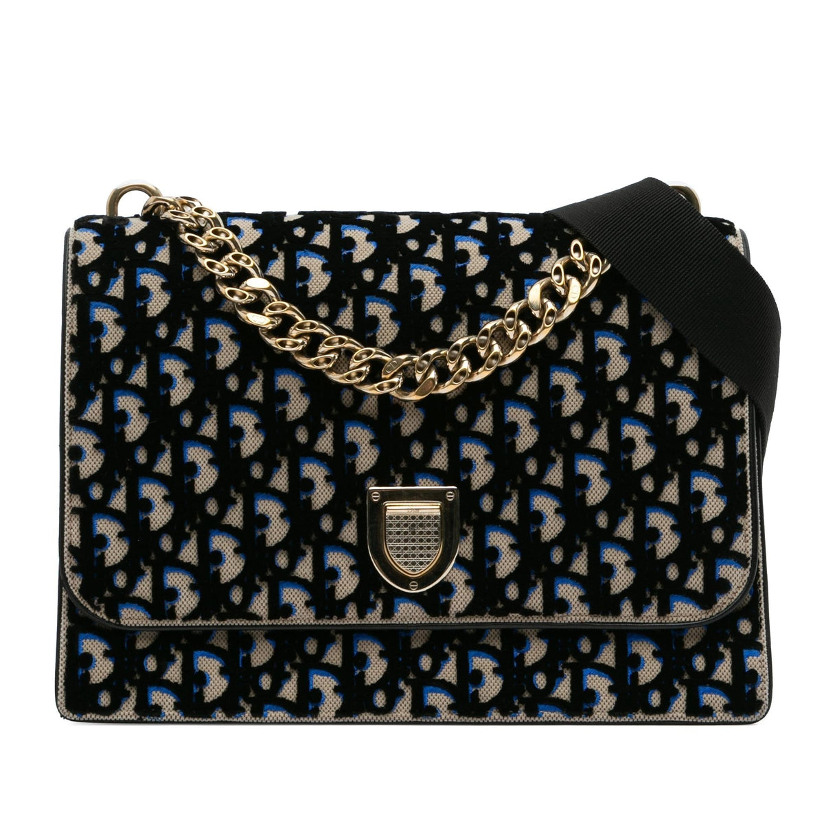 Dior Velvet Oblique Diorama Bag (SHG-ngpHH8) Rovelle Bags