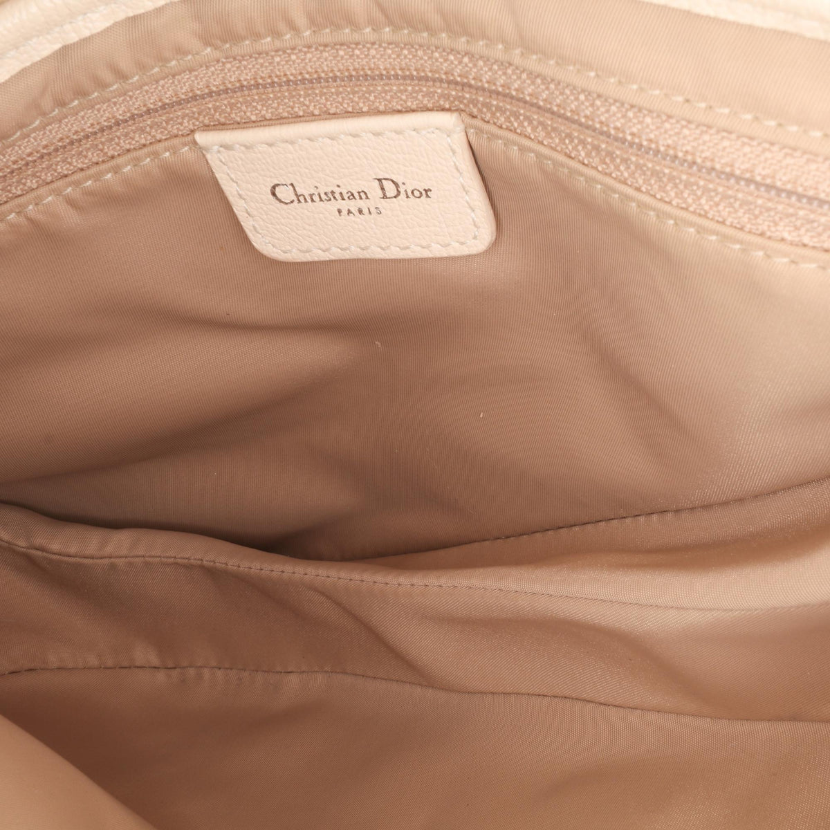 Dior Woven Trim Grained Calfskin Saddle Bag Rovelle Bags