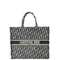 Christian Dior Blue Oblique Embroidered Book Tote Large Bag Rovelle Bags