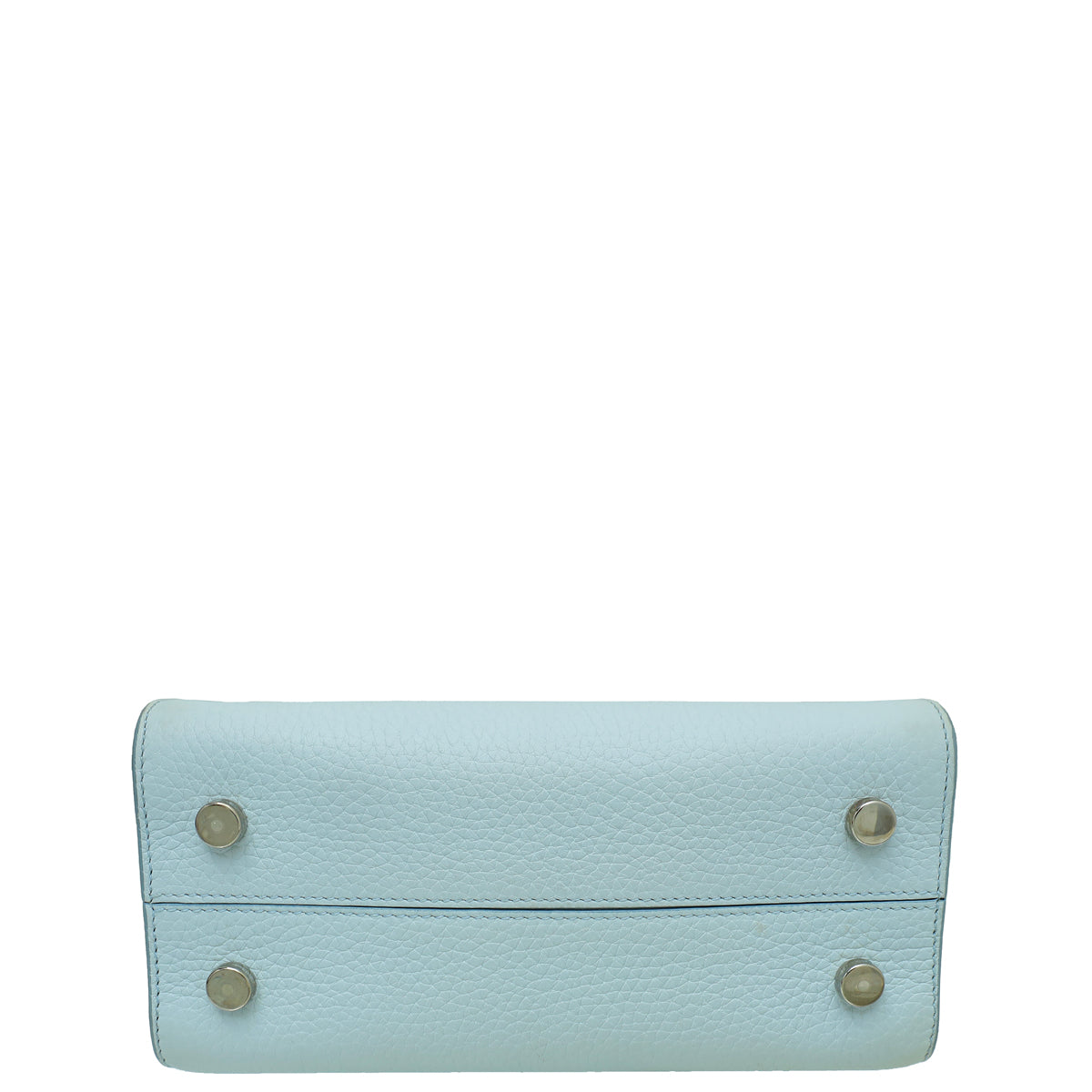 Christian Dior Baby Blue Diorever Mini Top Handle Bag Rovelle Bags