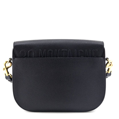 Dior Black Grained Calfskin Large Bobby Flap Bag Rovelle Bags