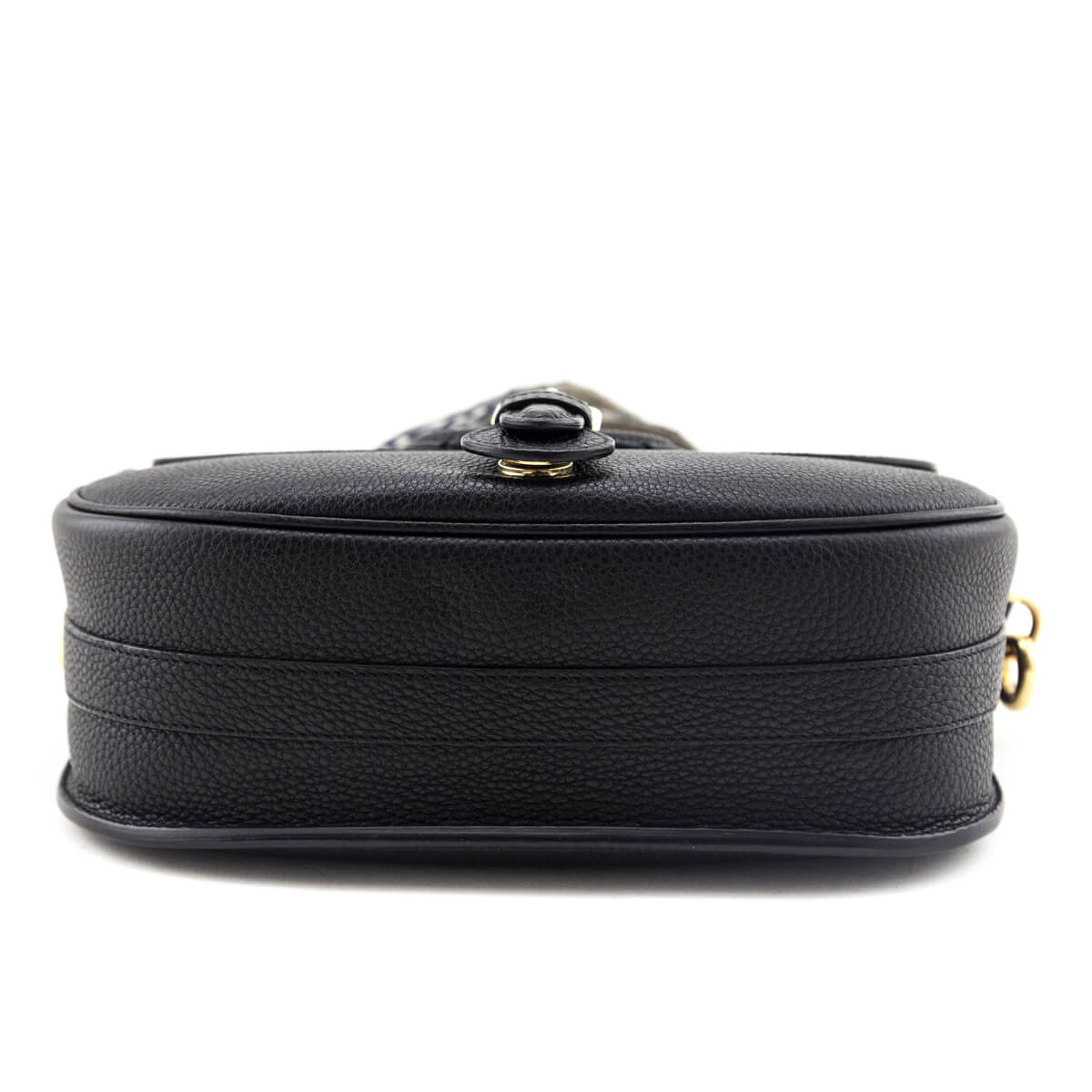 Dior Black Grained Calfskin Large Bobby Flap Bag Rovelle Bags