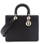 Dior Black Lady D-Sire Large Tote Bag Rovelle Bags