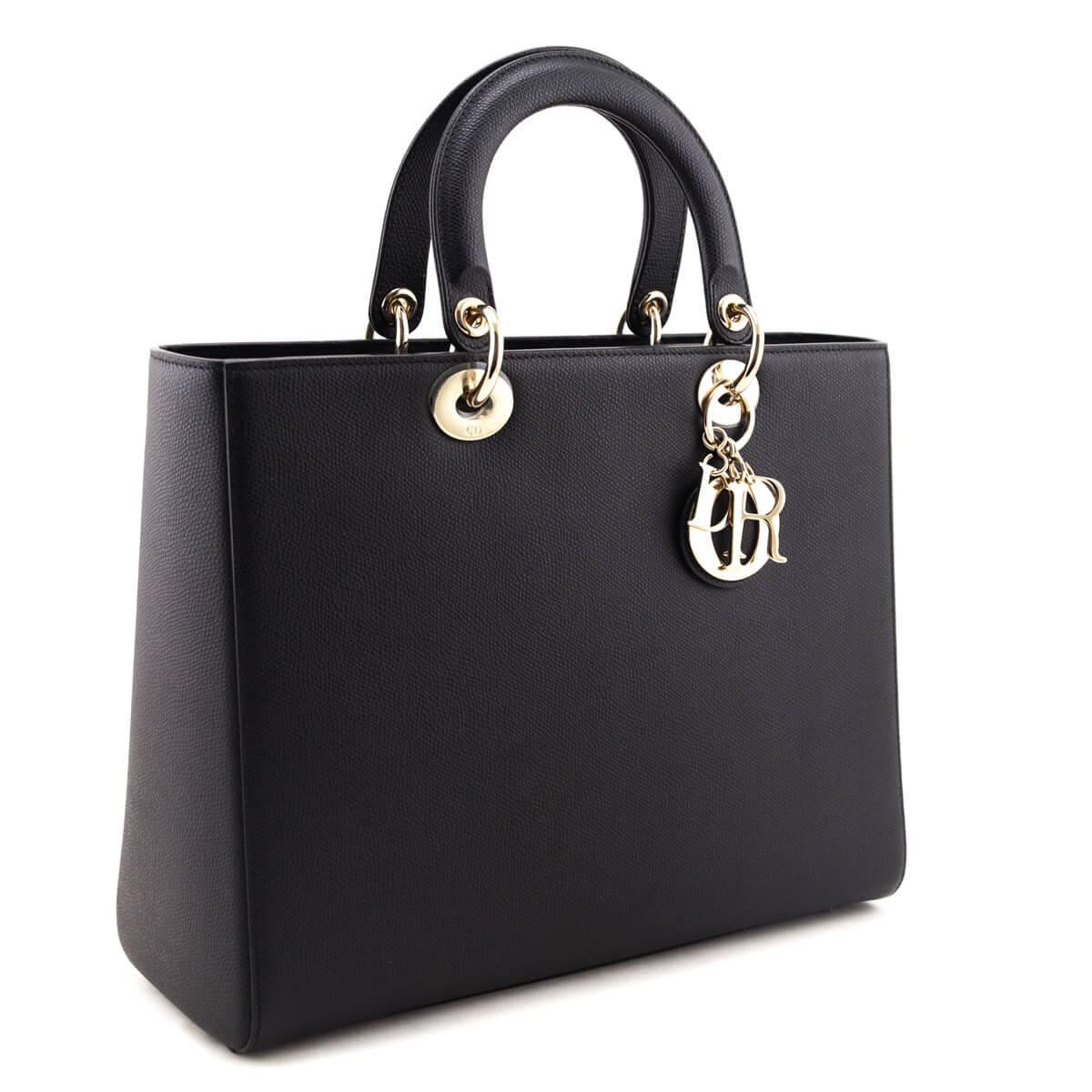 Dior Black Lady D-Sire Large Tote Bag Rovelle Bags