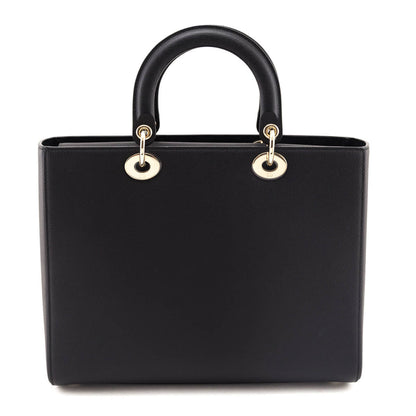 Dior Black Lady D-Sire Large Tote Bag Rovelle Bags