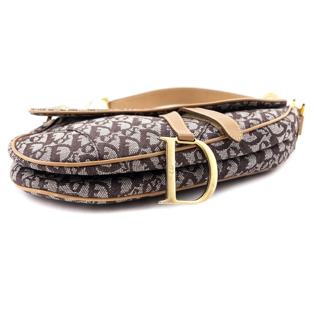 Dior Brown Monogram Saddle Bag Rovelle Bags