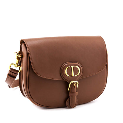 Dior Camel Box Calfskin Medium Bobby Flap Bag Rovelle Bags