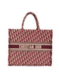 Dior Large Burgundy Oblique Book Tote Rovelle Bags