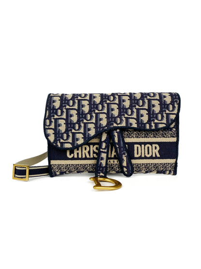 Dior Oblique Saddle Slim Pouch Rovelle Bags