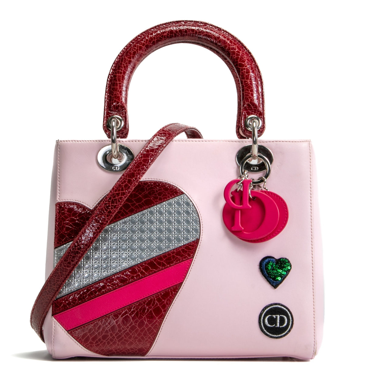 Dior Lady Dior Leather Shoulder Bag Rovelle Bags