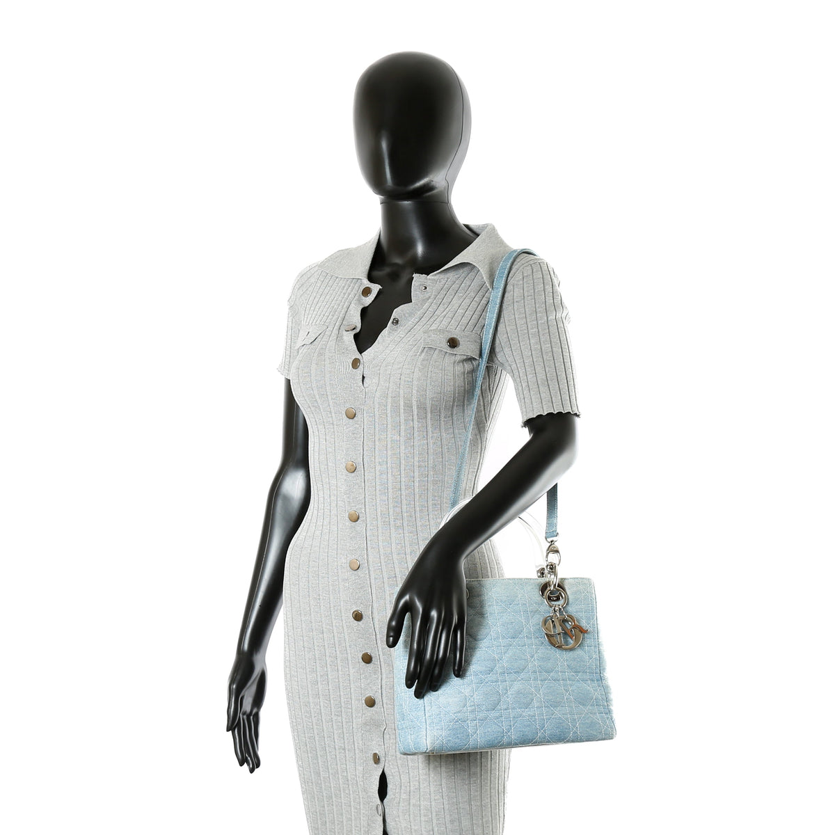 Dior Lady Dior Canvas Crossbody Bag Rovelle Bags