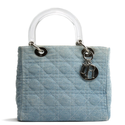 Dior Lady Dior Canvas Crossbody Bag Rovelle Bags