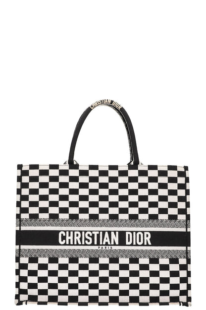 Dior Book Tote Canvas Tote Bag Rovelle Bags