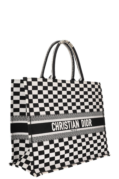 Dior Book Tote Canvas Tote Bag Rovelle Bags
