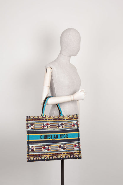 Dior Book Tote Canvas Tote Bag Rovelle Bags