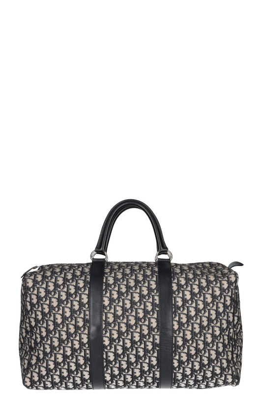 Christian Dior Boston Bag Oblique Blue 45 Rovelle Bags