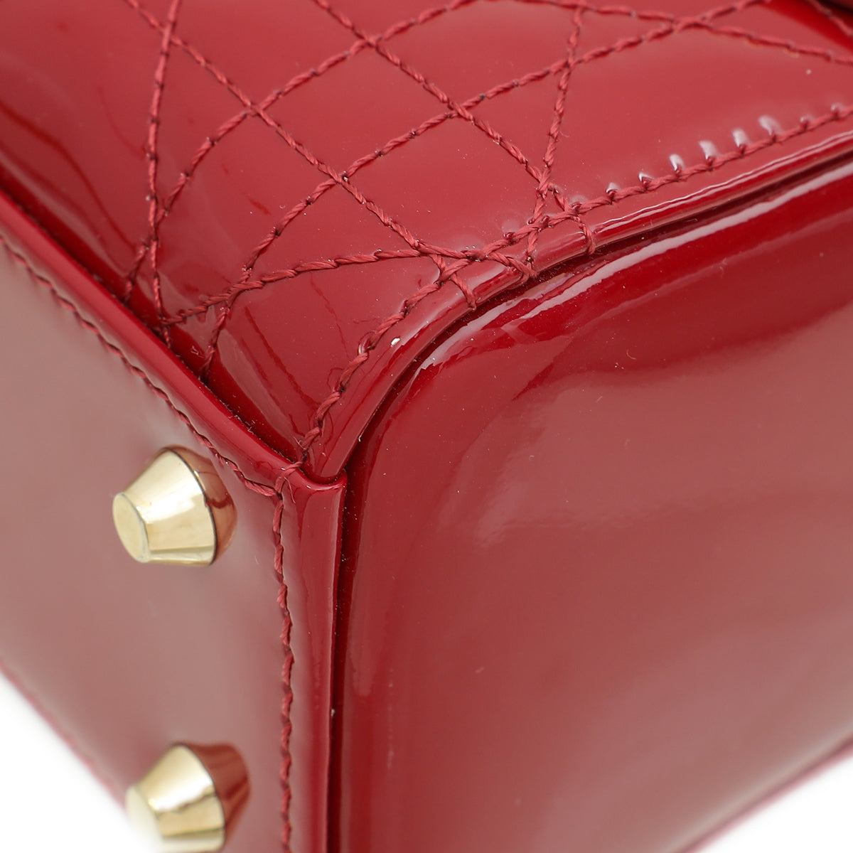 Dior Lady Dior Leather Handbag Style 48 Rovelle Bags