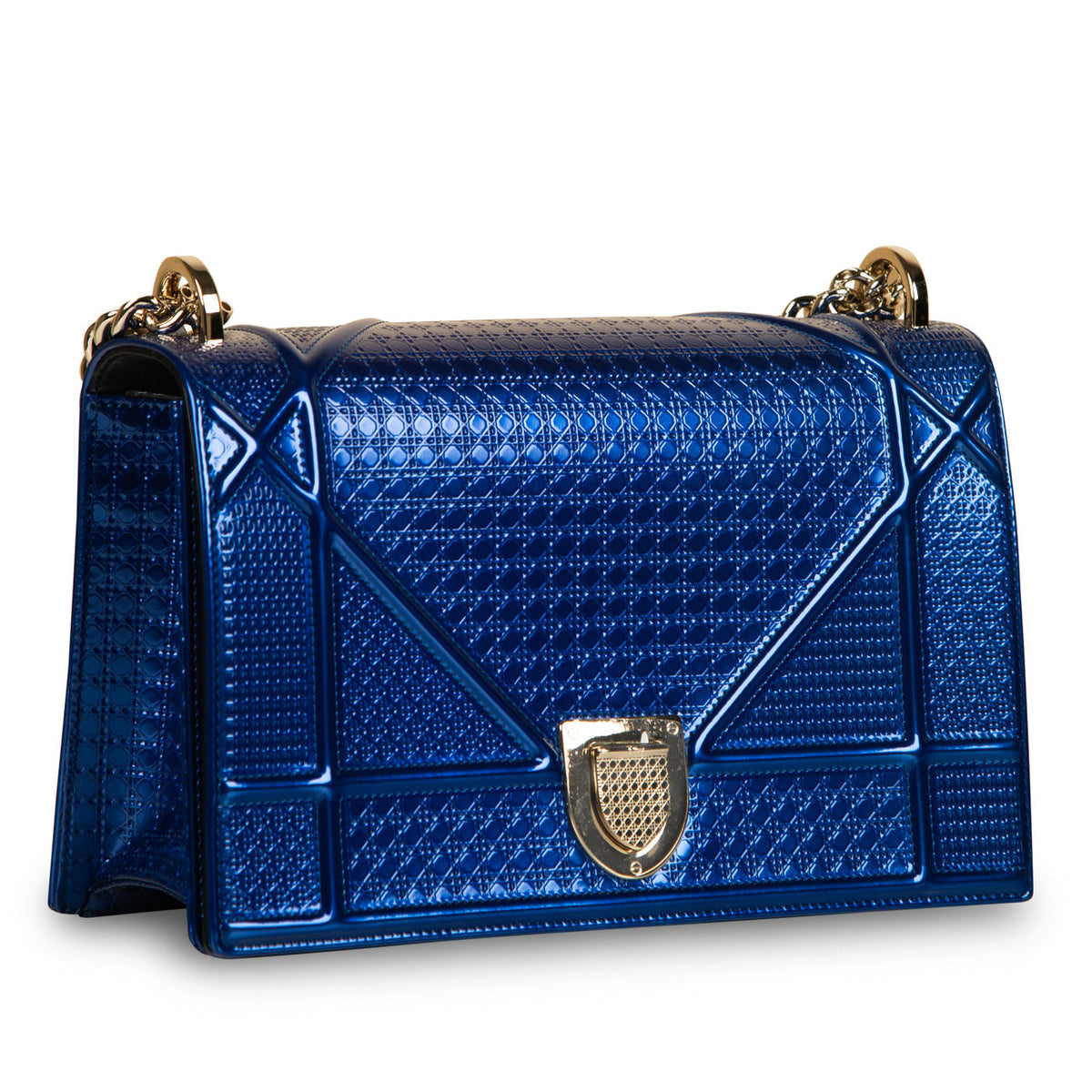 Dior Chain Leather Shoulder Bag Rovelle Bags