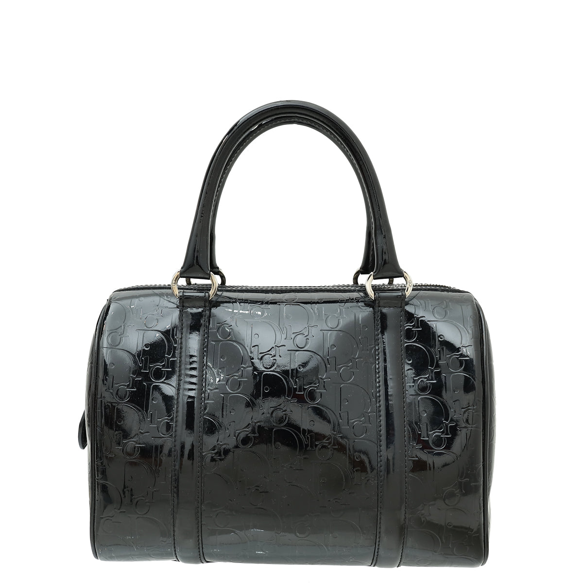 Christian Dior Black Monogram Boston Bag Rovelle Bags