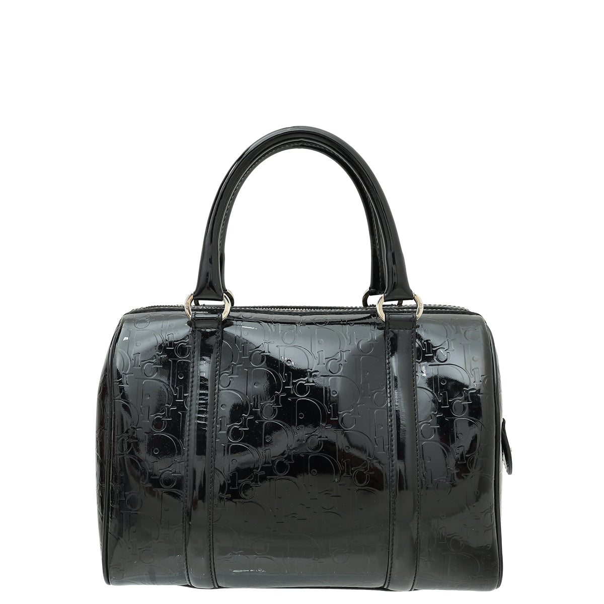 Christian Dior Black Monogram Boston Bag Rovelle Bags