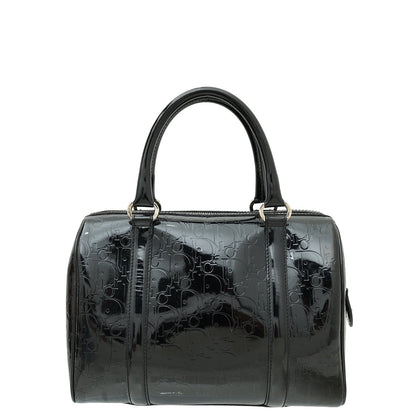 Christian Dior Black Monogram Boston Bag Rovelle Bags