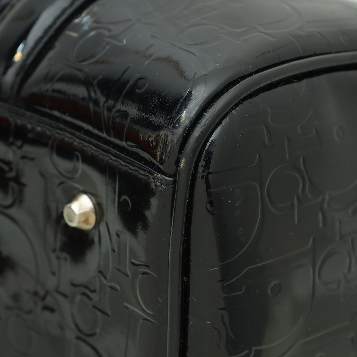Christian Dior Black Monogram Boston Bag Rovelle Bags
