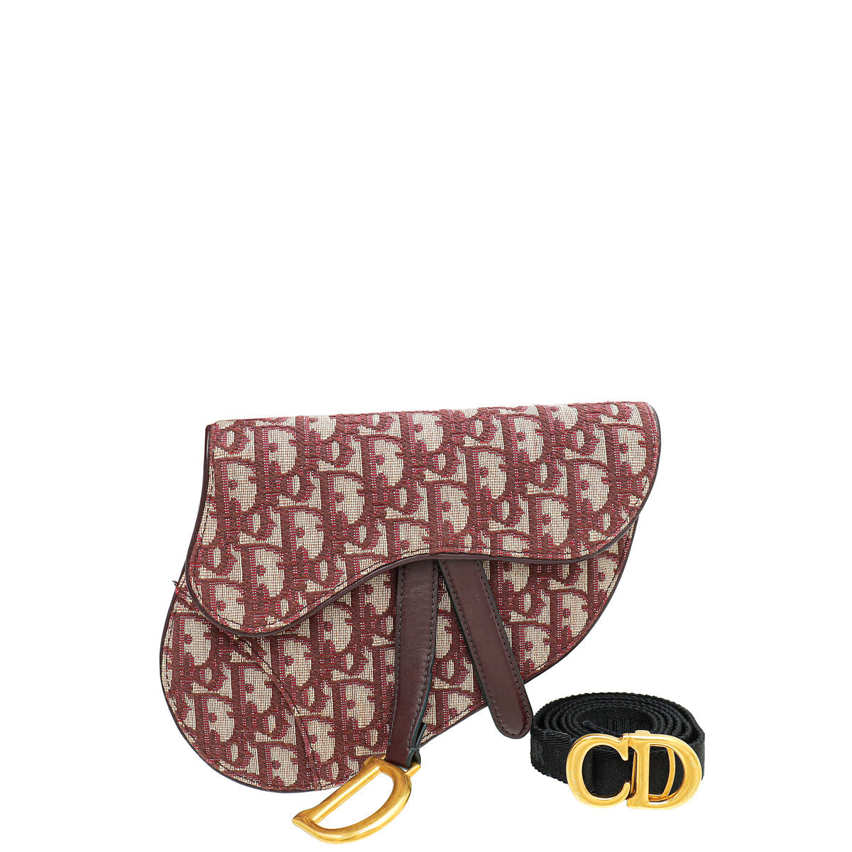Dior Saddle Oblique Burgundy Crossbody Rovelle Bags