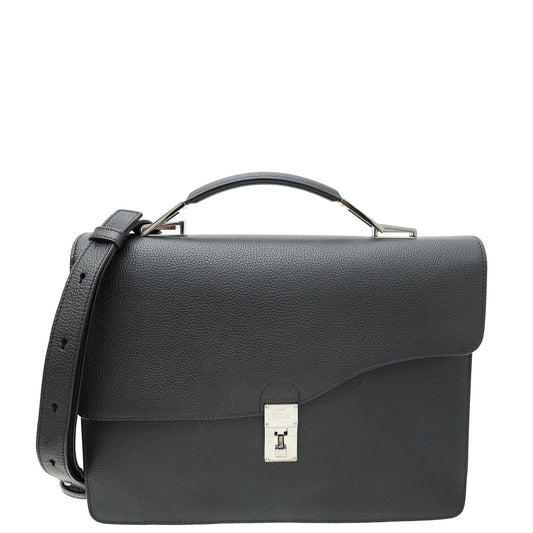 Christian Dior Black Elite Briefcase Bag Rovelle Bags
