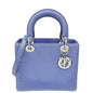 Christian Dior Purple Python Lady Dior Medium Bag Rovelle Bags