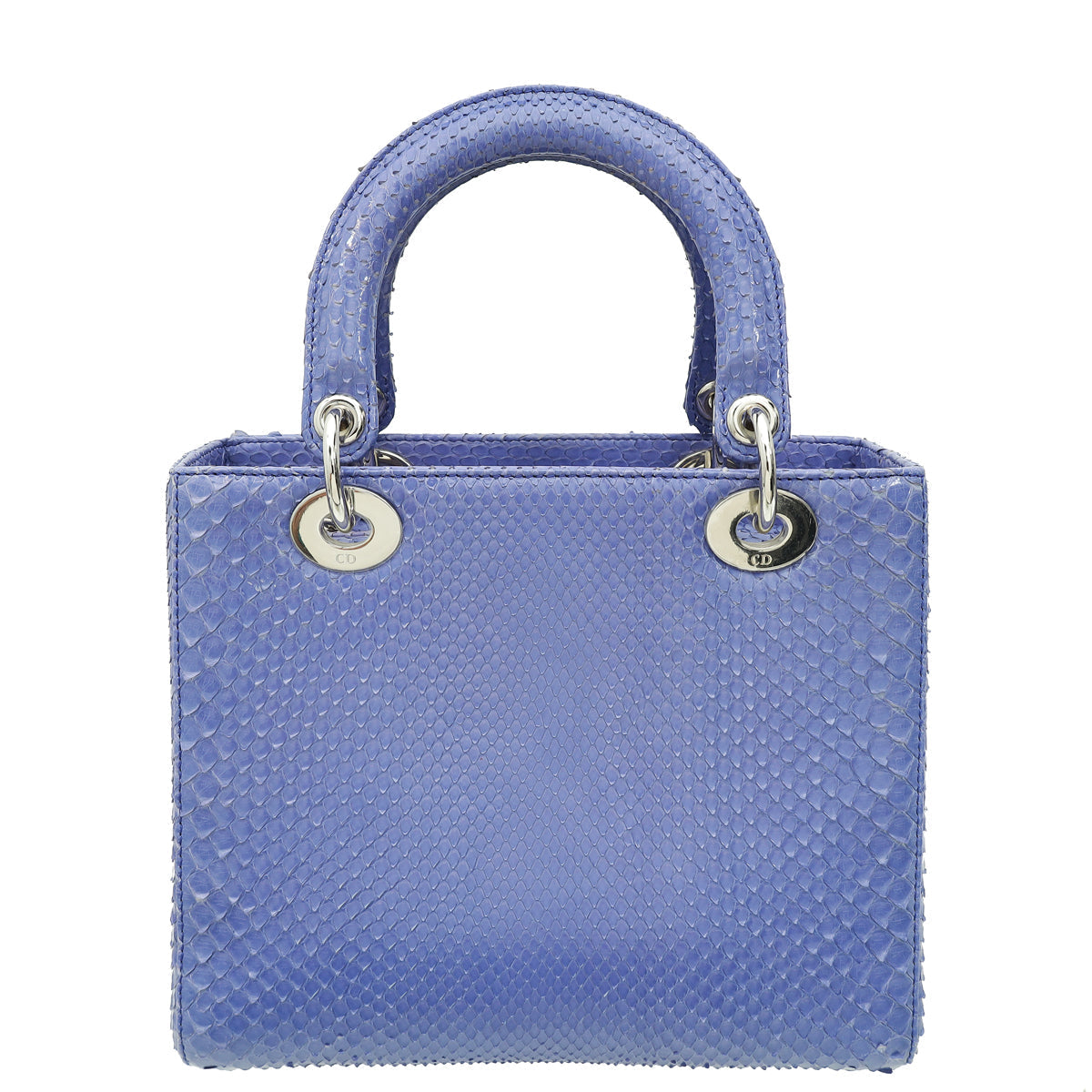 Christian Dior Purple Python Lady Dior Medium Bag Rovelle Bags