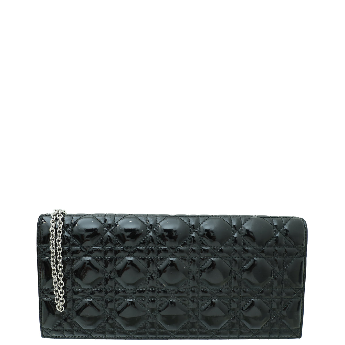 Christian Dior Black Lady Dior Convertible Chain Clutch Bag Rovelle Bags