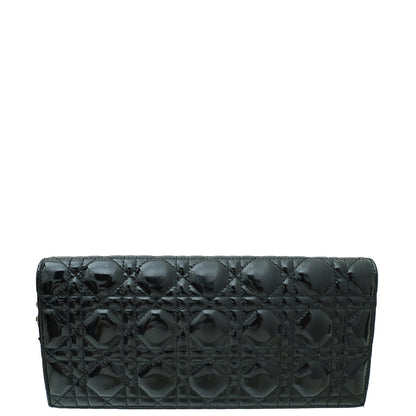 Christian Dior Black Lady Dior Convertible Chain Clutch Bag Rovelle Bags