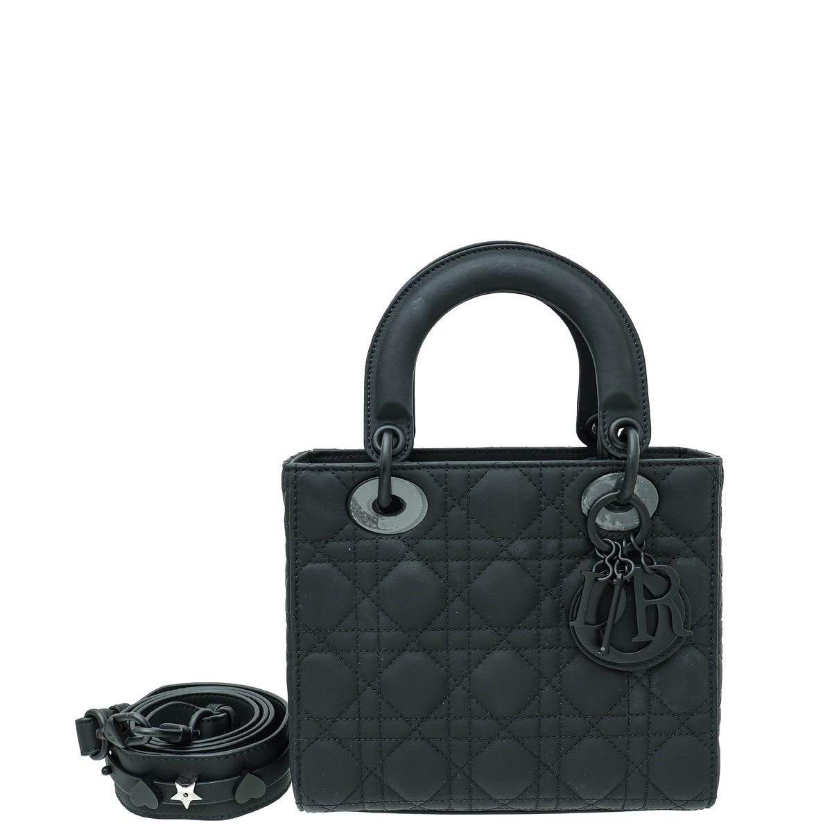 Christian Dior So Black Lady Dior Ultra Matte My Abcdior Small Bag Rovelle Bags
