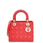 Dior Lady Dior Leather Handbag Style 55 Rovelle Bags