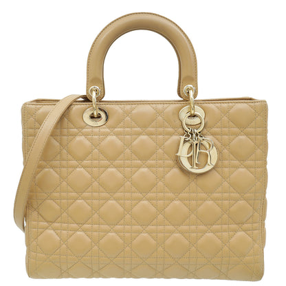 Dior Lady Dior Leather Handbag Style 64 Rovelle Bags