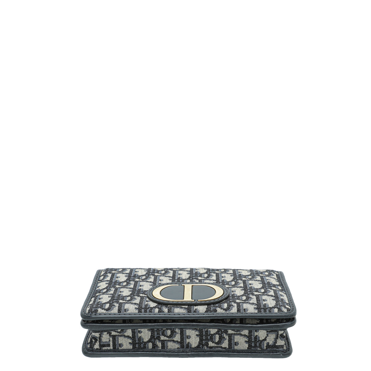 Christian Dior Navy Blue 30 Montaigne Oblique 2 Way Chain Pouch Rovelle Bags