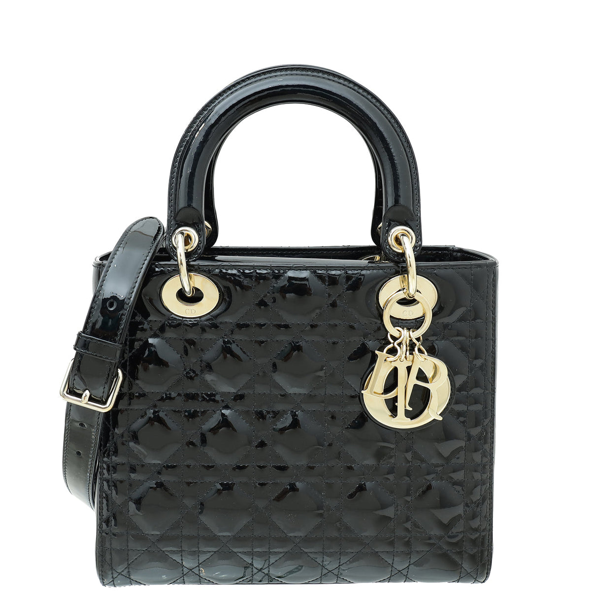 Dior Lady Dior Leather Handbag Style 39 Rovelle Bags
