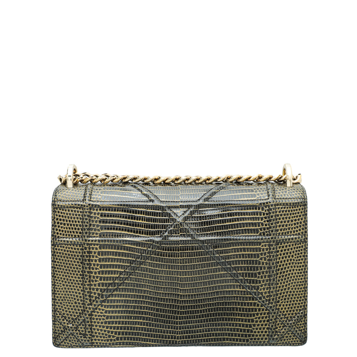 Christian Dior Bicolor Lizard Diorama Medium Bag Rovelle Bags