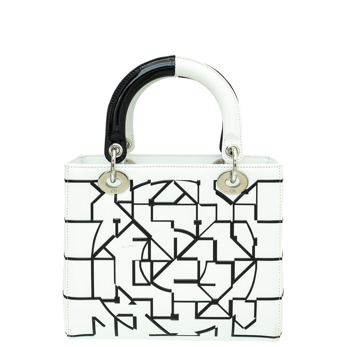 Christian Dior Bicolor Lady Dior Eduardo Terrazas Medium Bag Rovelle Bags