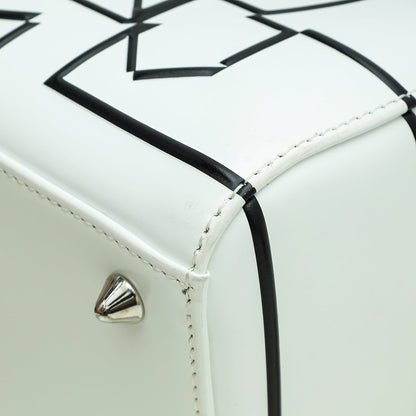 Christian Dior Bicolor Lady Dior Eduardo Terrazas Medium Bag Rovelle Bags